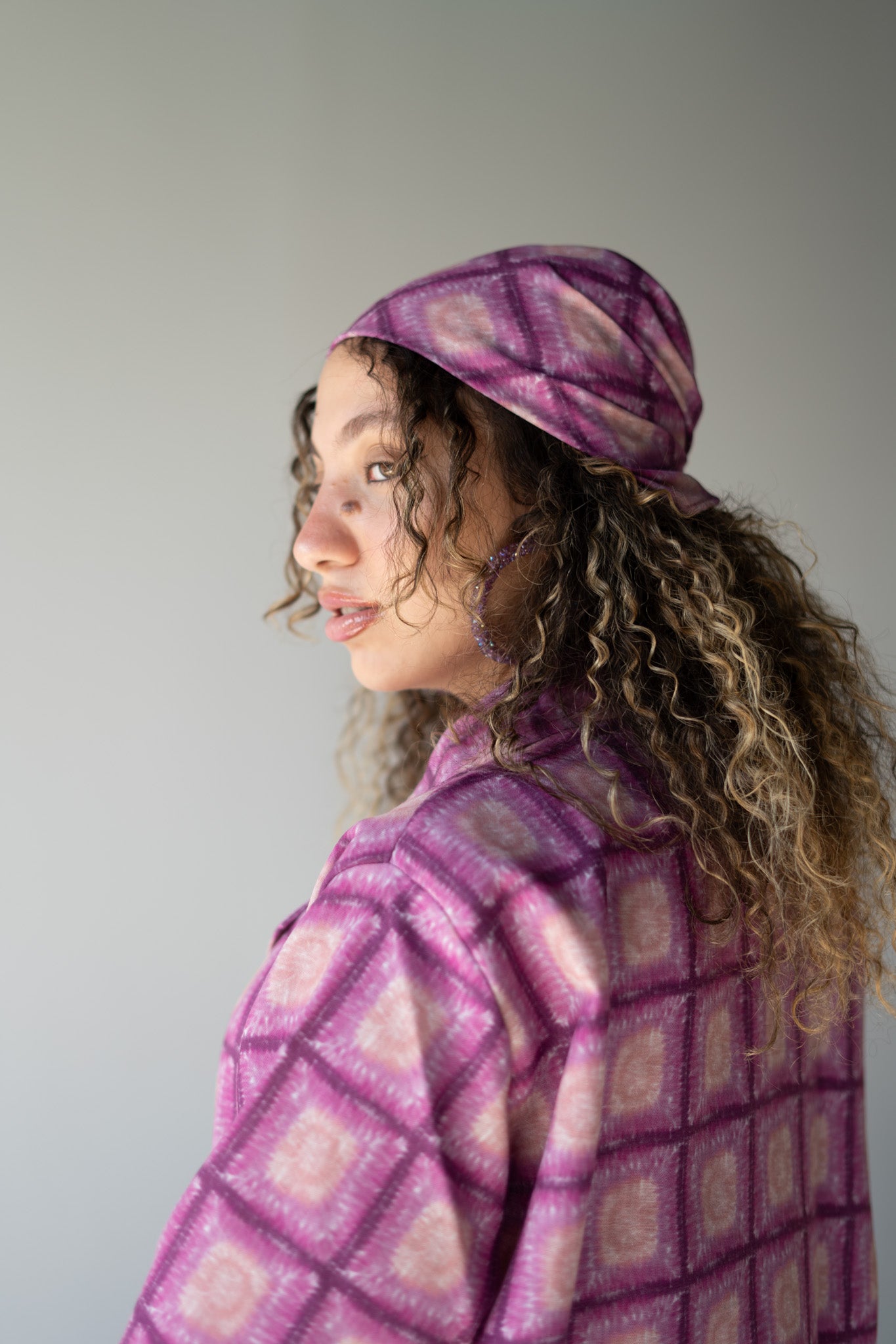 Pink Cactus Bandana