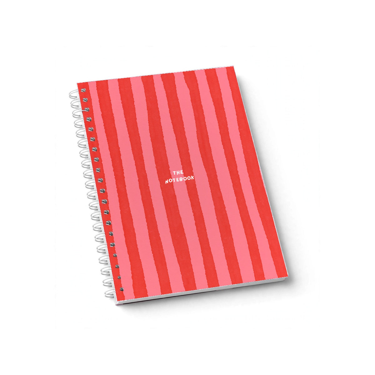 Loud Stripe Notebook - Red