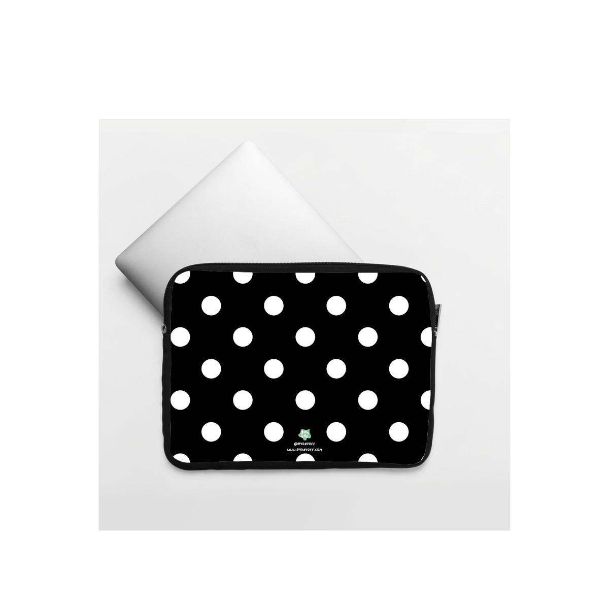 Dottie Laptop Sleeve - Black