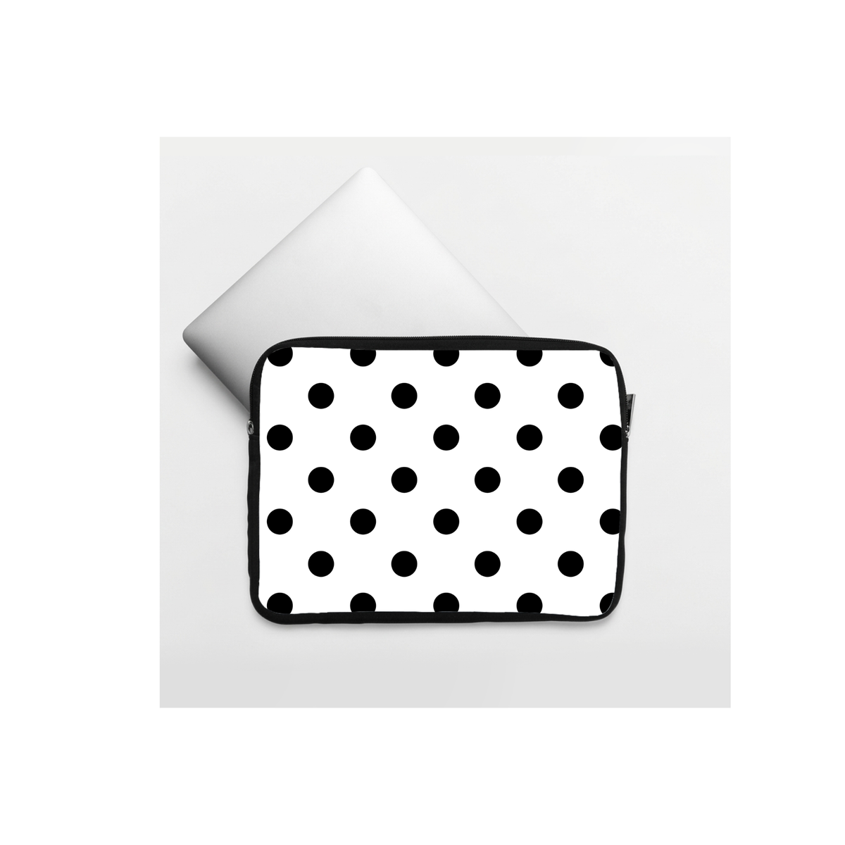 Dottie Laptop Sleeve - White