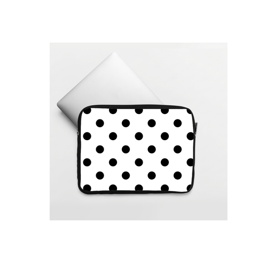 Dottie Laptop Sleeve - White