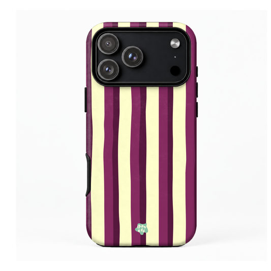 Loud Stripe Phone Case - Yellow