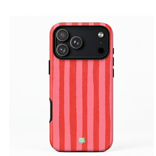 Loud Stripe Phone Case - Red