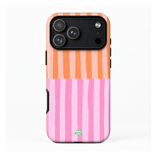 Half & Half Phone Case - Pink