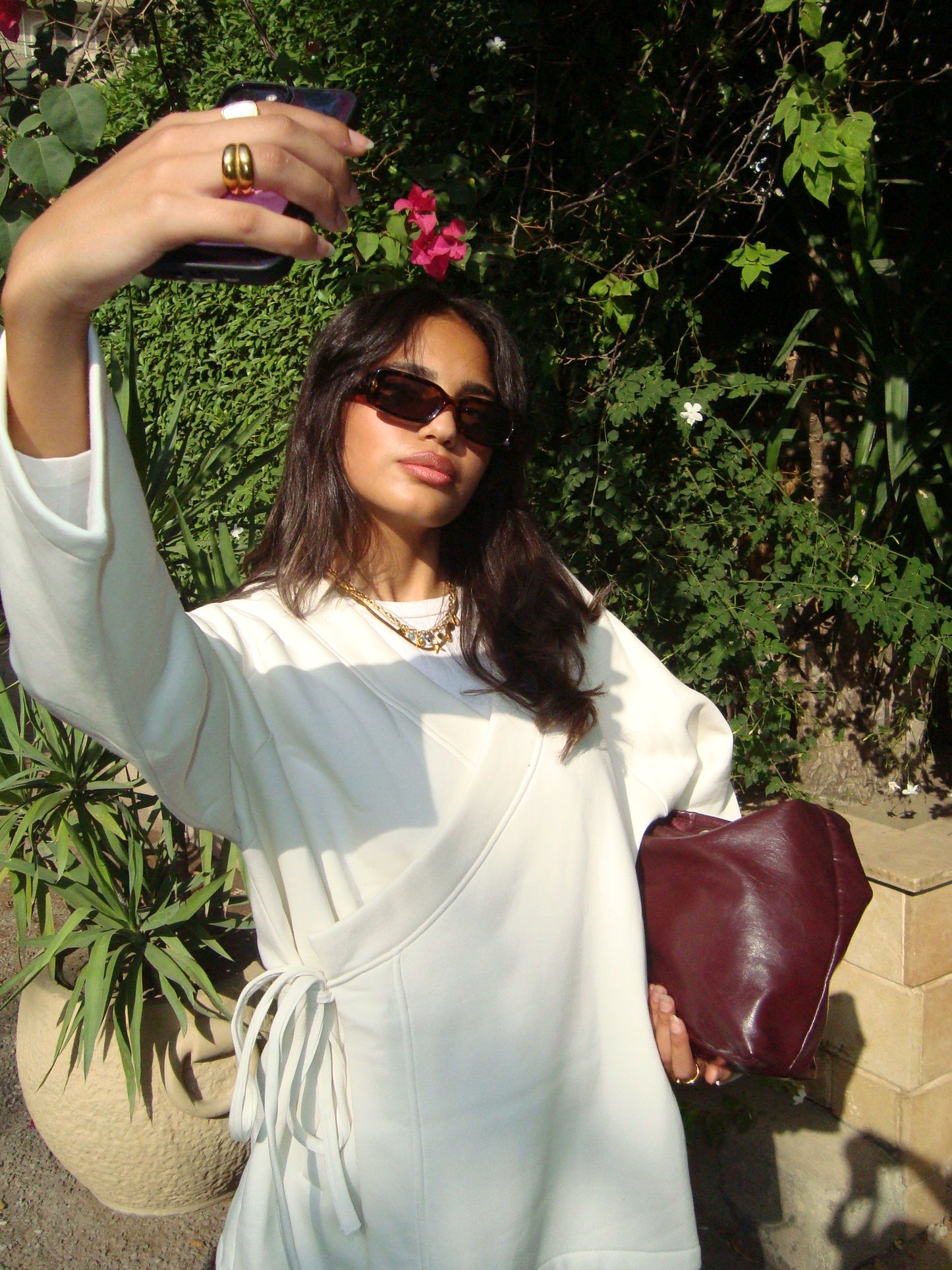 Bow Jacket in Off White