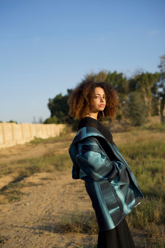 Green Cosmo Kimono