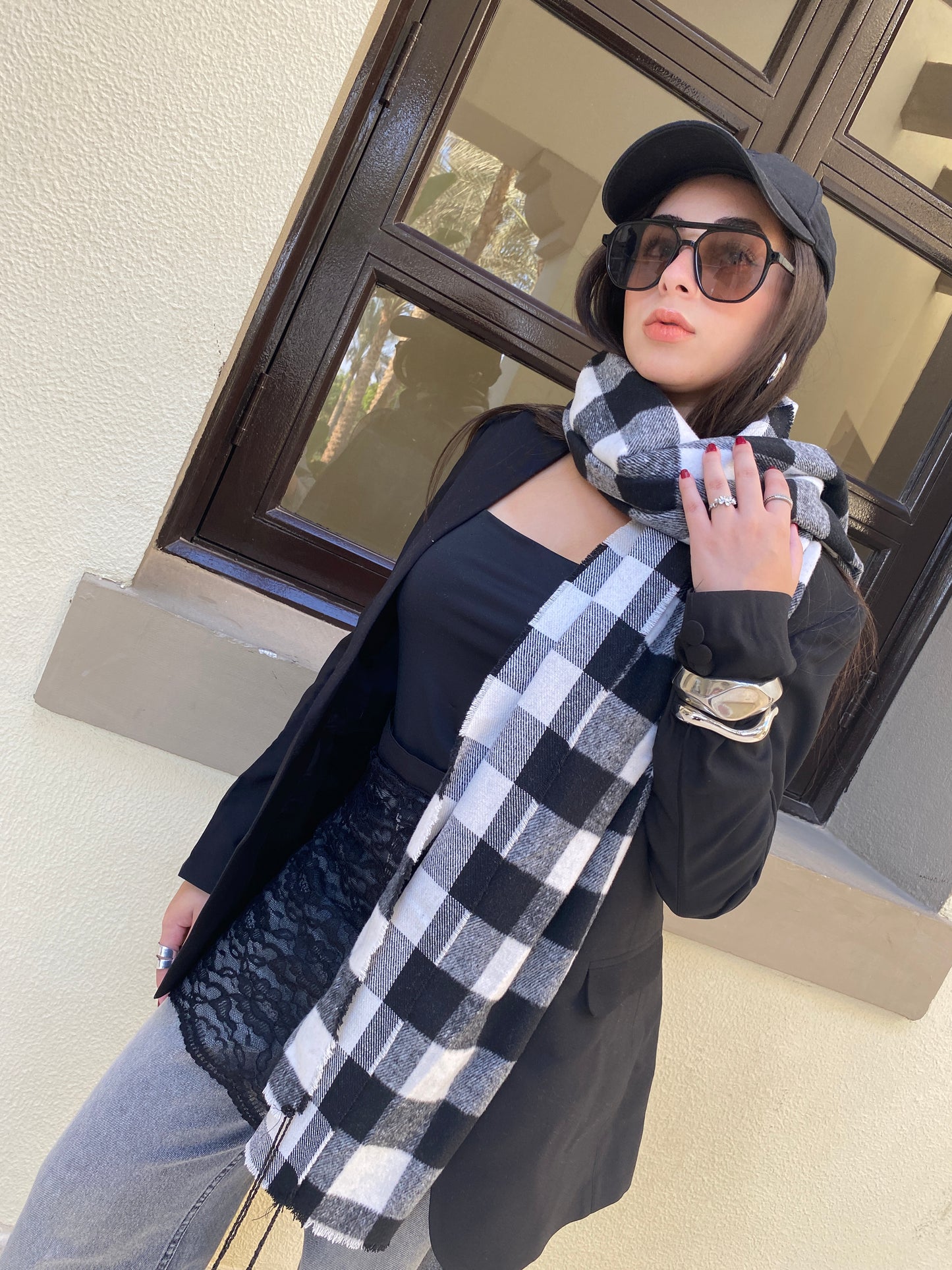 Checkered Scarf