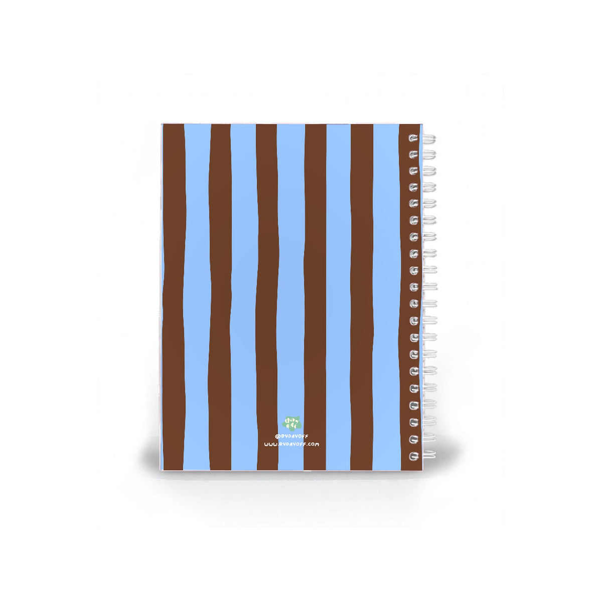 Loud Stripe Notebook - Blue