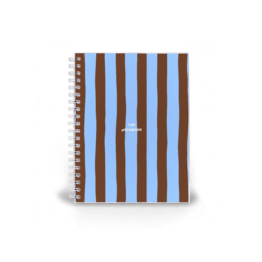 Loud Stripe Notebook - Blue