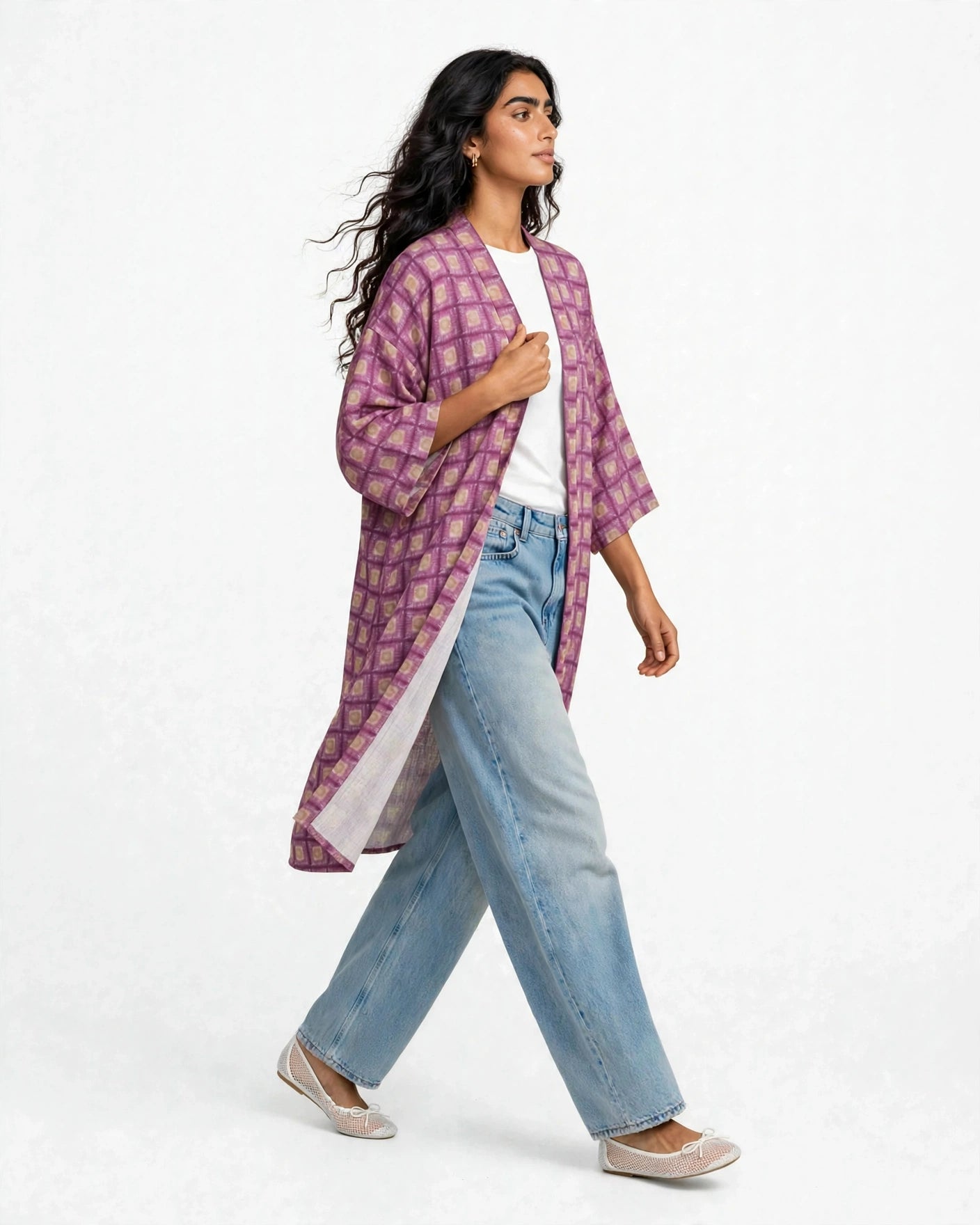 Pink Cactus Kimono