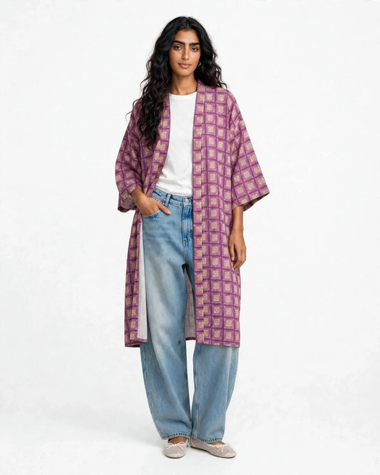 Pink Cactus Kimono