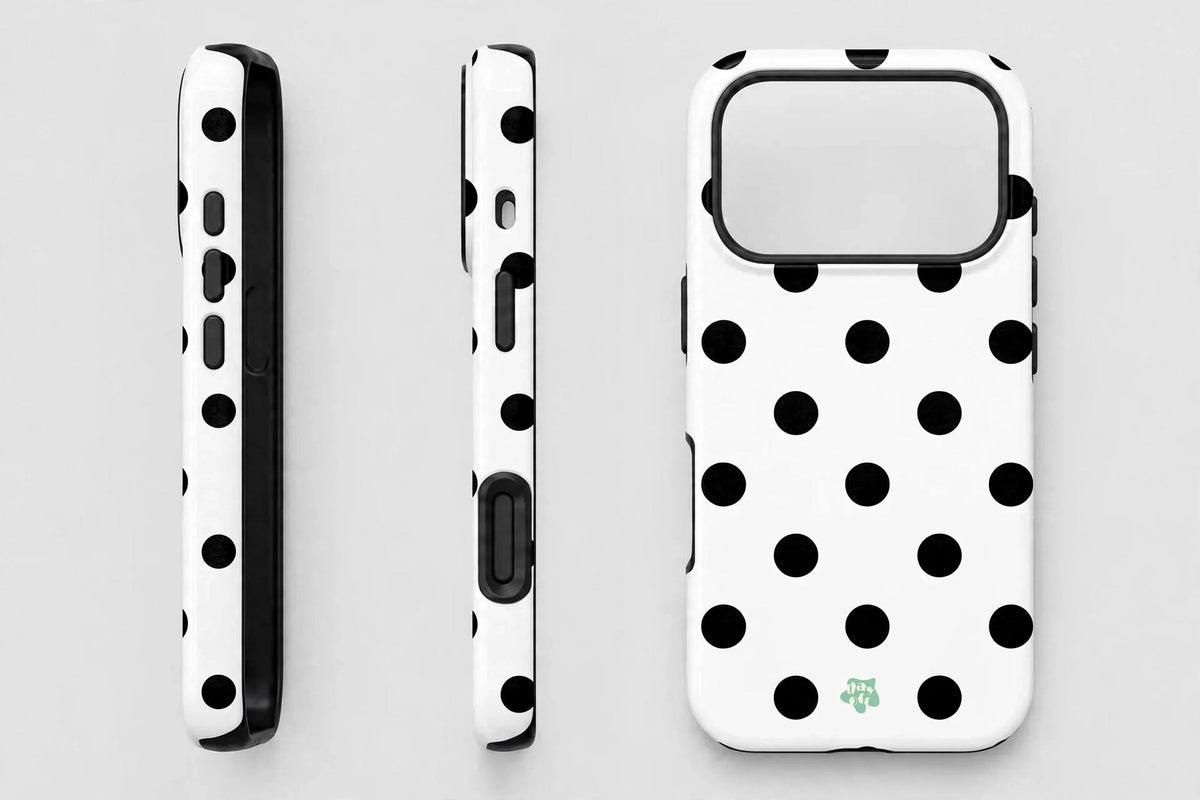 Dottie Phone Case - White
