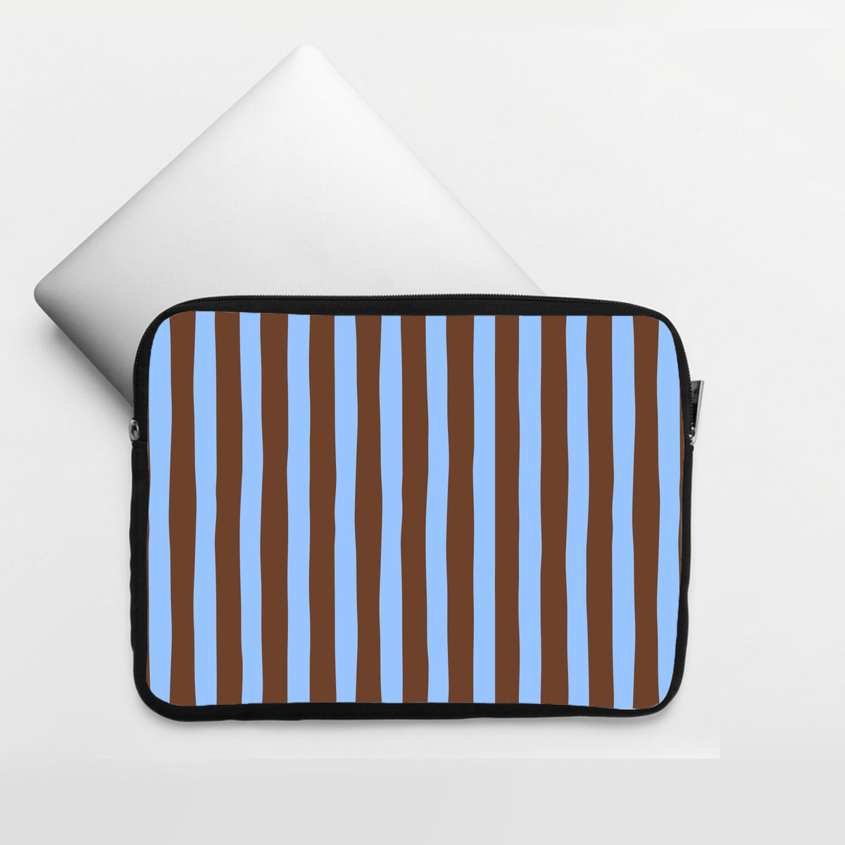 Loud Striped Laptop Sleeve - Blue