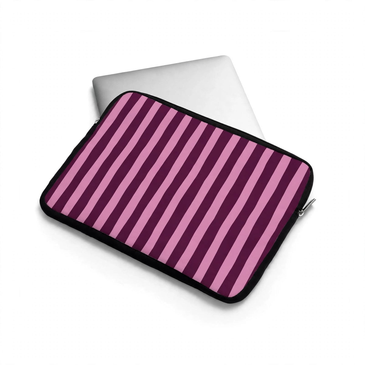 Loud Striped Laptop Sleeve - Pink