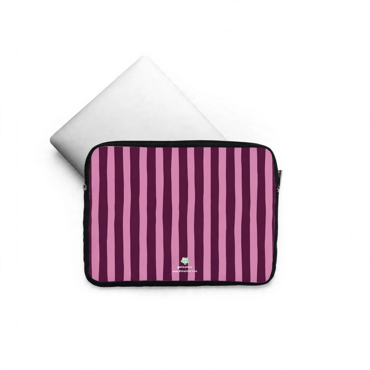 Loud Striped Laptop Sleeve - Pink