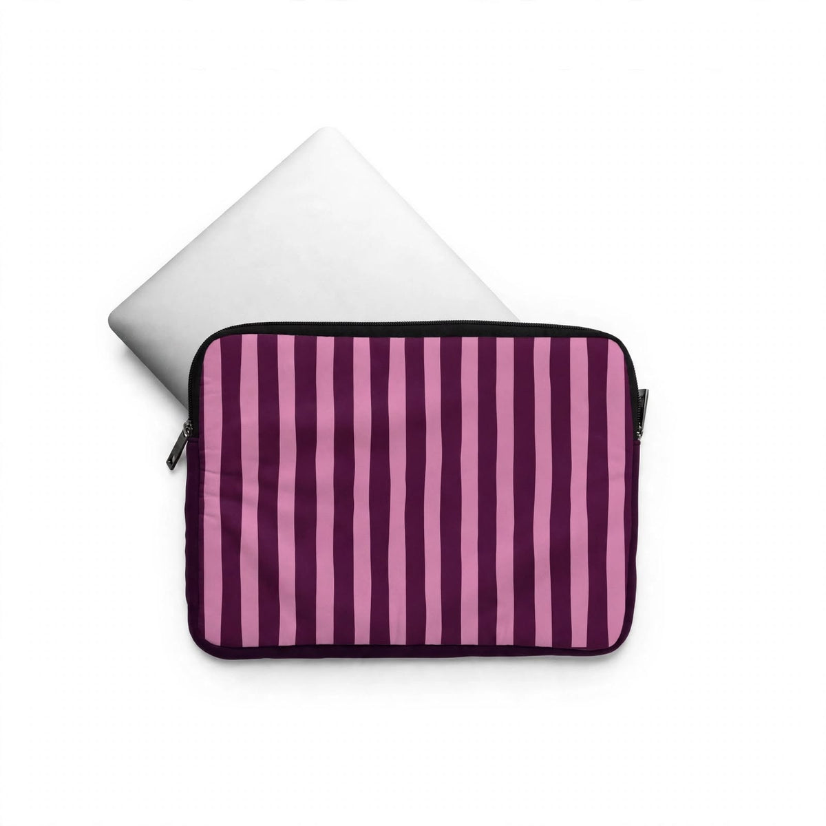 Loud Striped Laptop Sleeve - Pink
