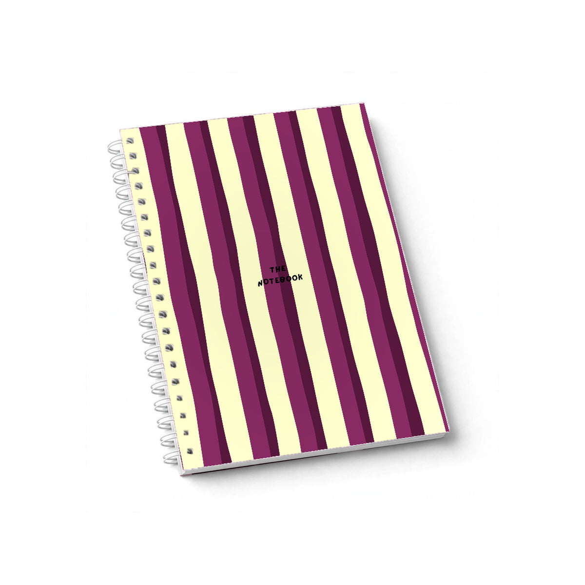 Loud Stripe Notebook - Yellow