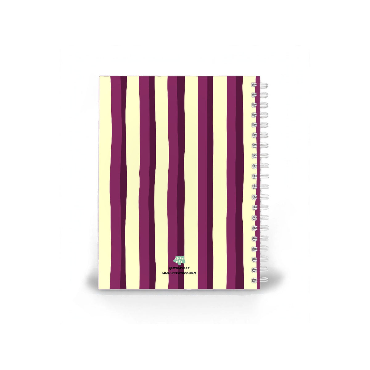 Loud Stripe Notebook - Yellow