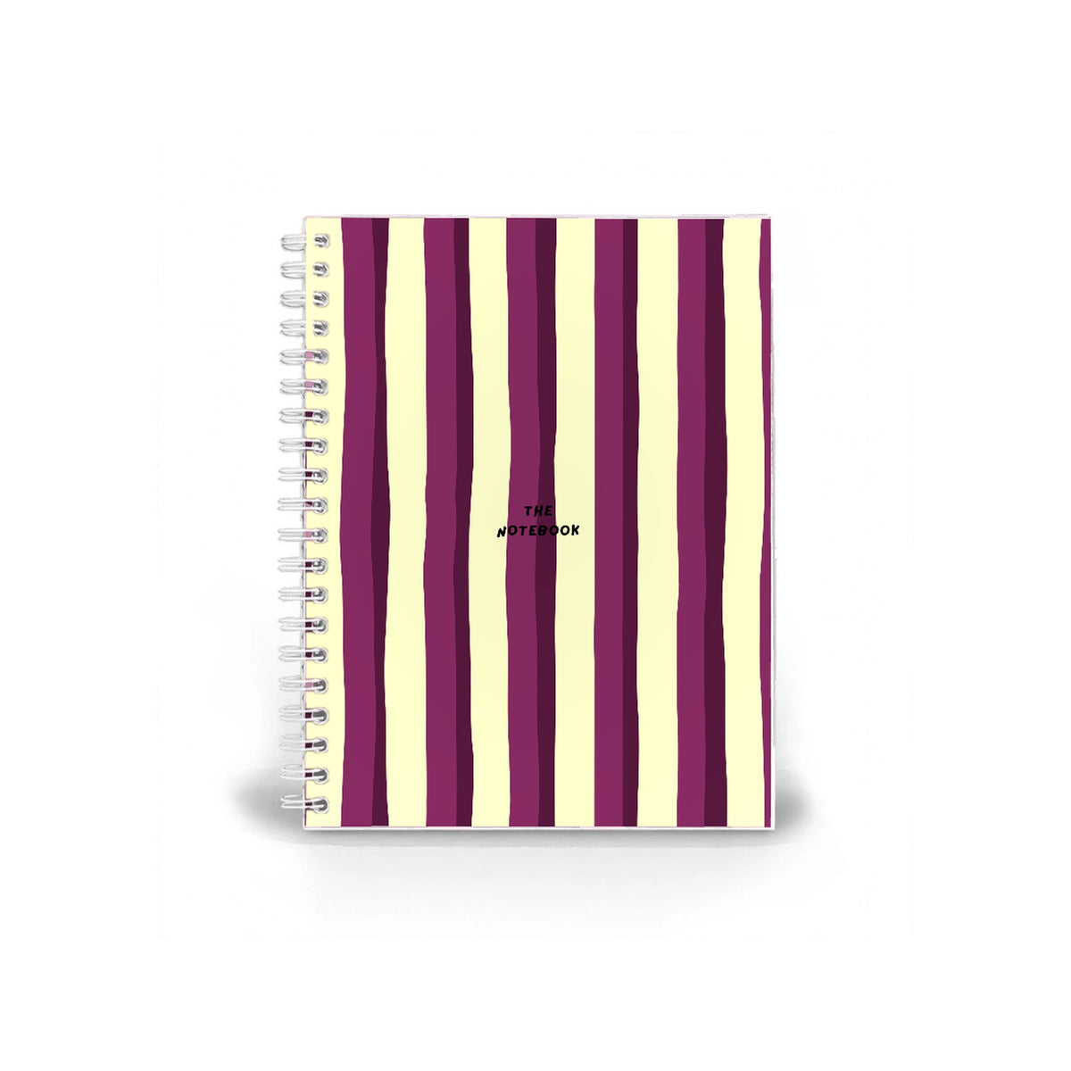 Loud Stripe Notebook - Yellow