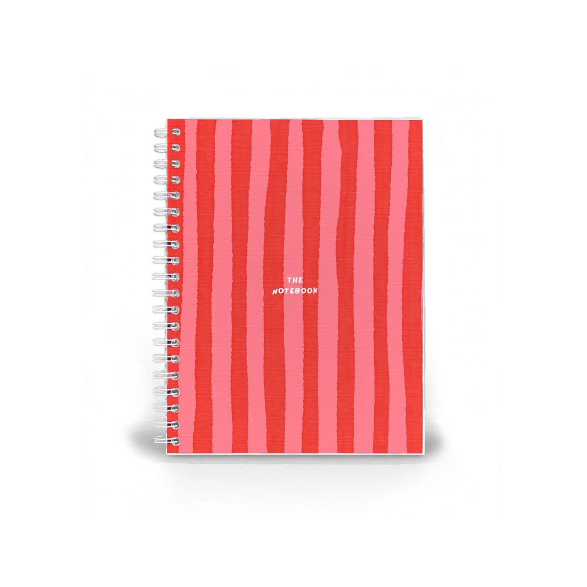Loud Stripe Notebook - Red