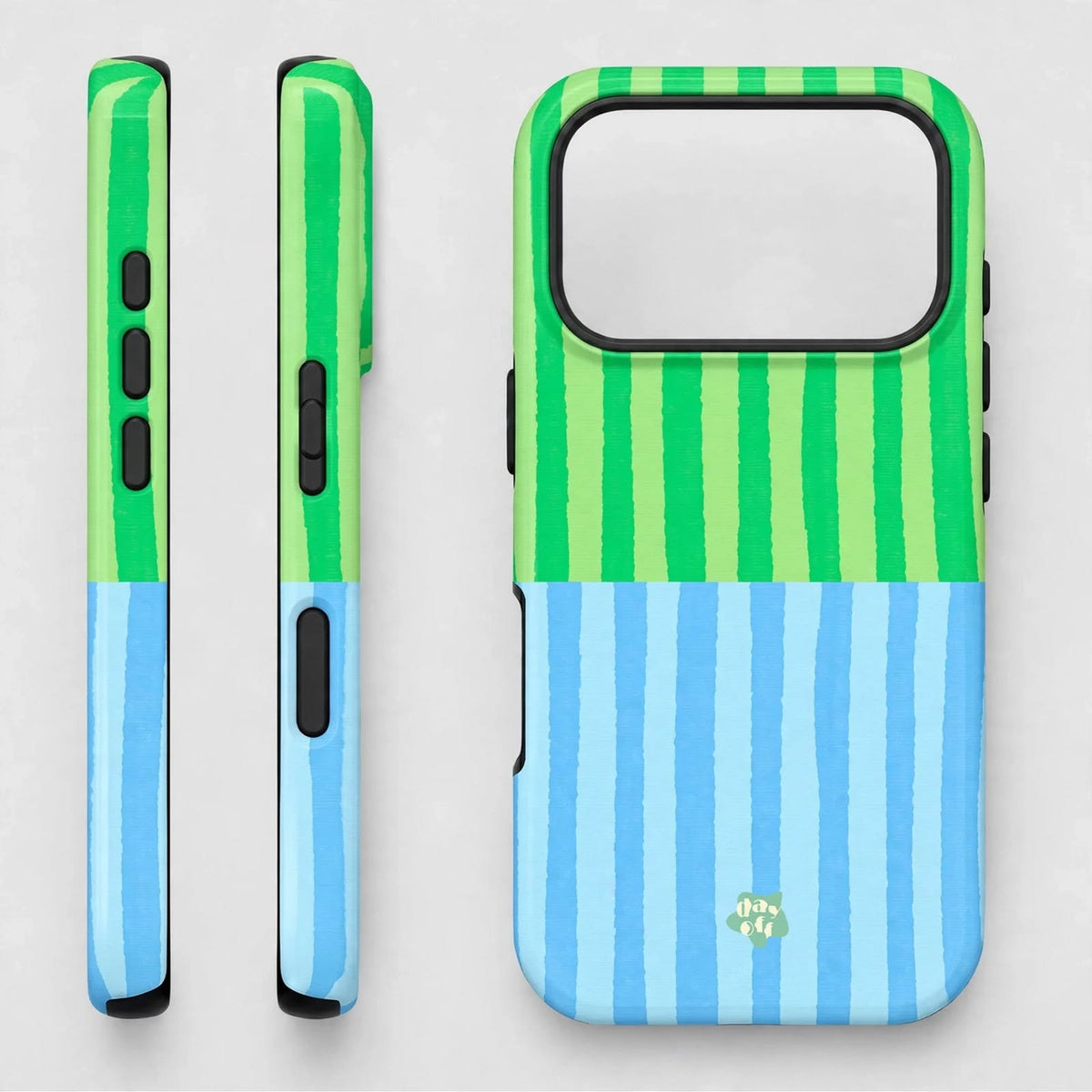 Half & Half Phone Case - Blue